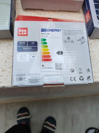Iluminaria LED Empotrable Roblan (Nuevas) 1 apliq