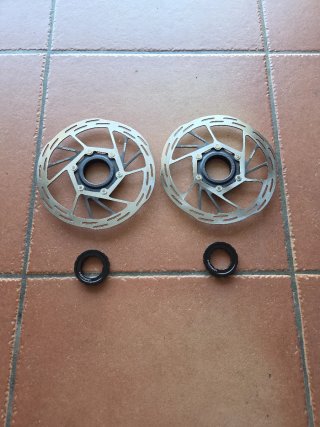 2 Discos Freno SRAM Paceline 160mm Nuevos
