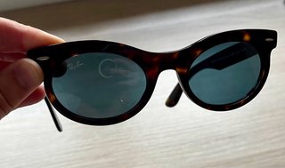 Gafas de sol Ray-Ban Wayfarer Oval Havana/Blue
