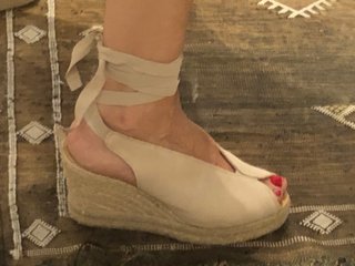 Alpargatas Camila's ante beige T.37