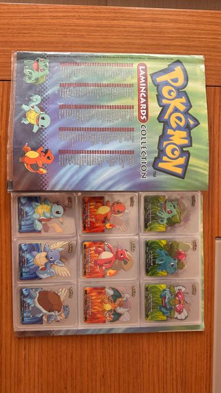 Álbum Pokémon Laminacards