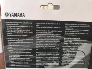 Auriculares Yamaha HPH-100B Negros