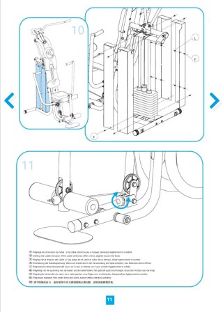 Aparato Musculación Multi Power Completo