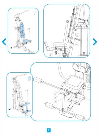 Aparato Musculación Multi Power Completo