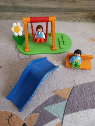 Playmobil 1.2.3 Parque Infantil