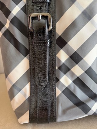 Borsa Burberry a quadri
