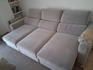 Sofá IKEA Eskilstuna Gris 265x110x92