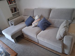 Sofá IKEA Eskilstuna Gris 265x110x92