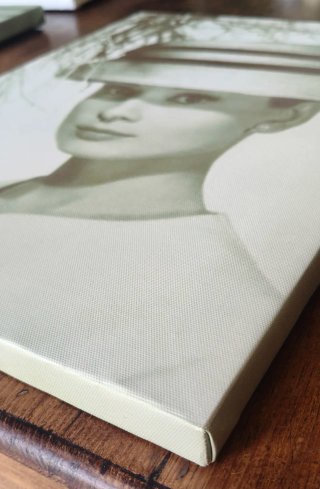 Cuadro Audrey Hepburn Tela
