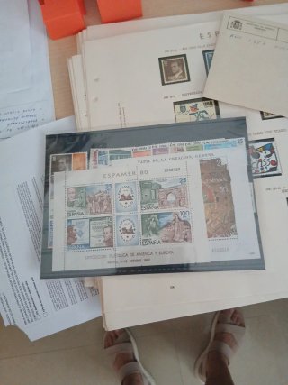 Lote Sellos España Años Completos y sueltos