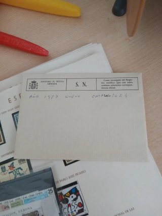 Lote Sellos España Años Completos y sueltos