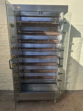 Asador de pollos Mas Baga 8 espadas