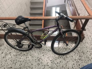 Bicicleta Montaña 18V Morada