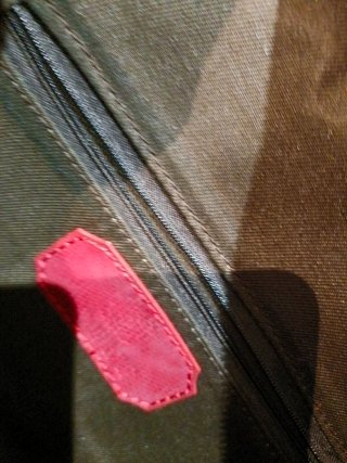 Bolso Loewe Denim y Piel Rojo