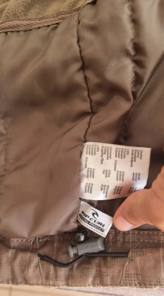 Chaqueta Rip Curl Beige/Marrón M
