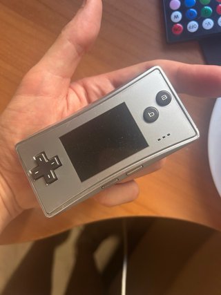Nintendo Game Boy Micro Plata