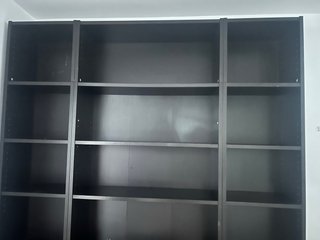 Librería Negra Gran Capacidad