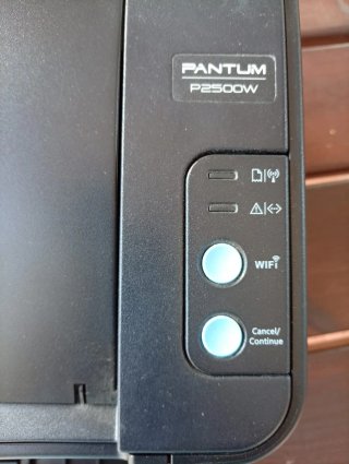 Impresora Láser Pantum P2500W Monocromo WiFi
