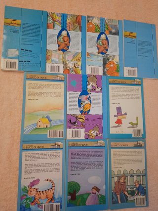 LOTE (V) DE 10 LIBROS EL BARCO DE VAPOR (azules)