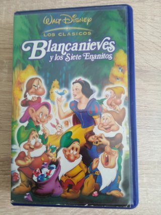 VHS Blancanieves y los 7 Enanitos