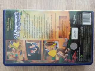 VHS Blancanieves y los 7 Enanitos