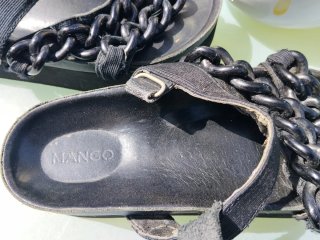 Sandalias Mango Piel