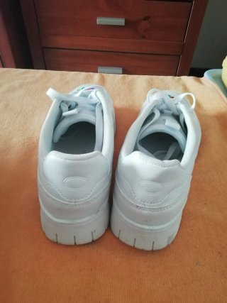 Zapatillas Blancas Mujer Cordones
