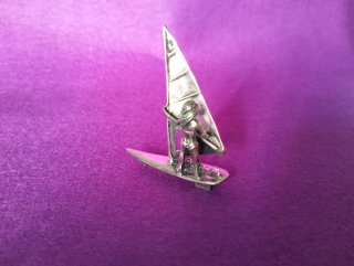 Miniatura de plata windsurf