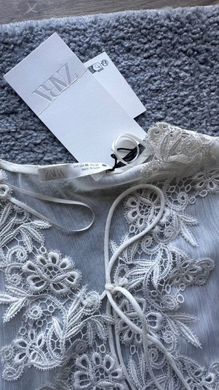 Blusa Zara bordada