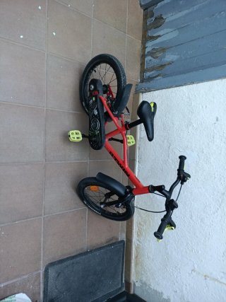 Bicicleta infantil Rueda 16 Roja