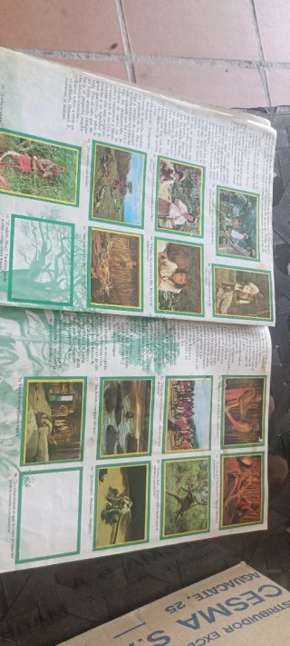 Álbum Orzowei 1978 Colección Cromos T.V.