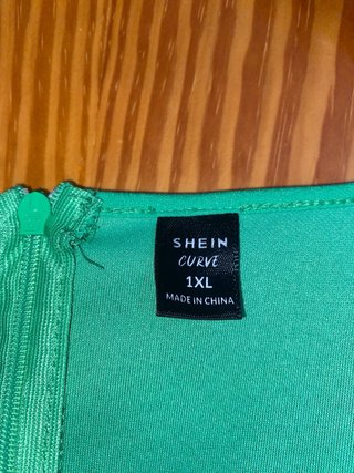 Vestido verde T42