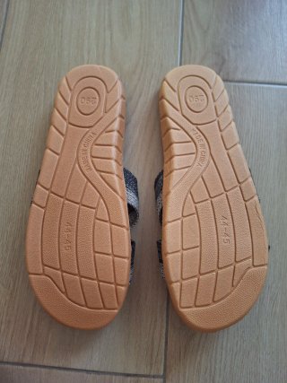 Chanclas Hombre, lino transpirable, talla 44-45