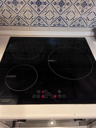 Placa de inducción negra (60)