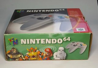 Caja vacia Mando Nintendo 64 Gris N64