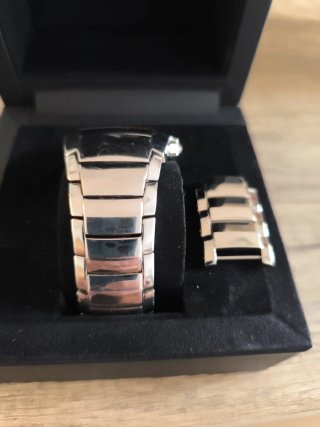 Reloj Lotus Cronógrafo Hombre Negro/Plata