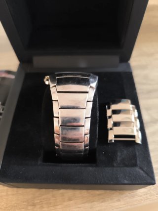 Reloj Lotus Cronógrafo Hombre Negro/Plata