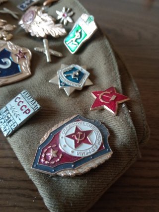 Gorra militar Ejército Ruso con insignias