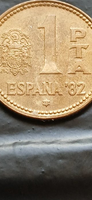 Moneda 1 Peseta 1980 Juan Carlos I Rey de España