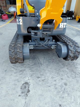 Miniexcavadora 1.2tn con todos los extras