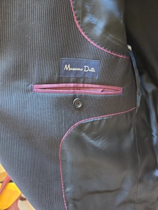 Americana gris hombre