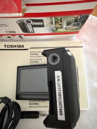 Cámara Toshiba Camileo