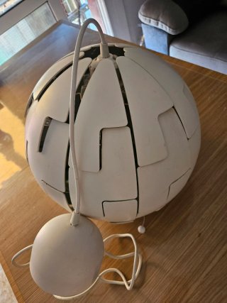 Lámpara colgante Ikea blanca