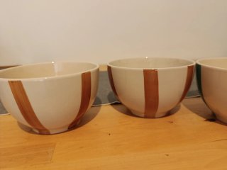 4 Tazas+4 boles de cerámica desayuno sin estrenar