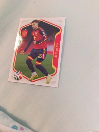 Cromos fútbol Alex Baena España
