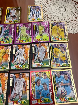 Cromos fútbol Adrenalyn XL 16/17