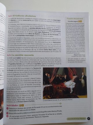 Historia de España, 2 bachillerato, Geniox Pro