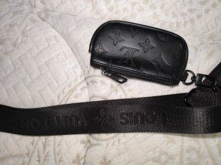 Bolso Louis Vuitton Negro con Monedero