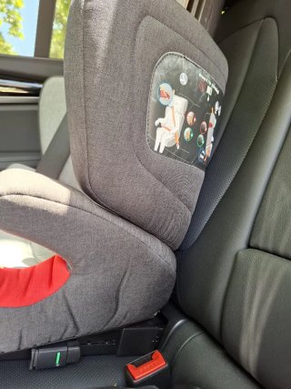 Silla de coche Kinderkraft gris