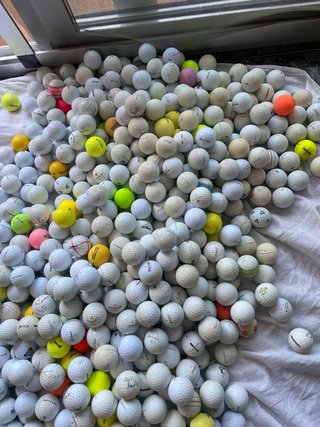 Bolas de Golf Lavadas y Sin Lavar Venta en persona